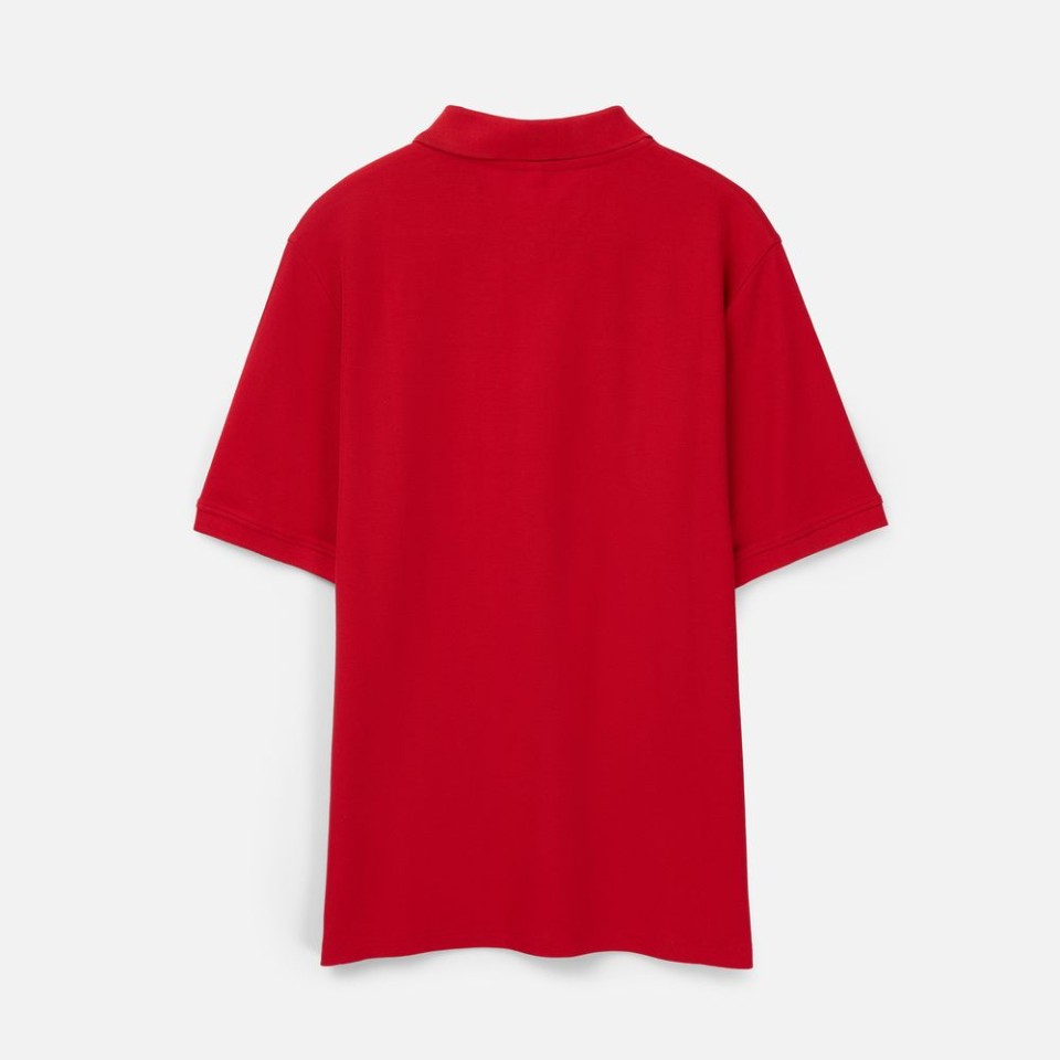 Рубашка поло унисекс Upswing, красная, размер S