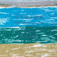 Футболка мужская RAYET двусторонняя, голубой/зеленый, S