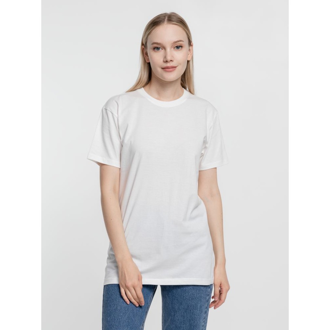 Футболка T-Bolka 160, белая (теплый оттенок), 5XL