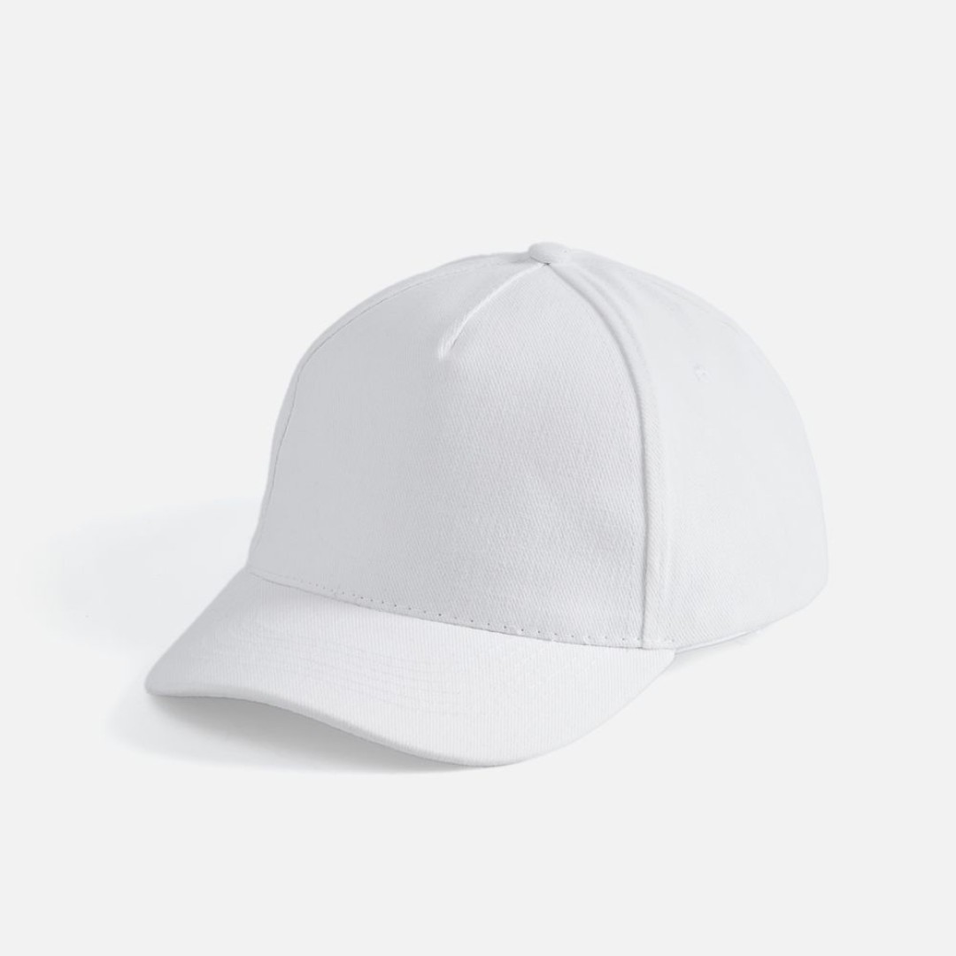 Бейсболка Long Beach, белая