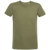 Футболка мужская приталенная Regent Fit меланж хаки, XS