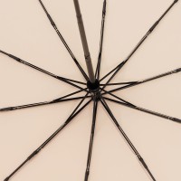 Зонт складной Cloudburst в подарочной упаковке, бежевый