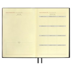 Ежедневник Merida, датированный, черный