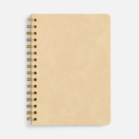 Ежедневник Spiral, недатированный, бежевый