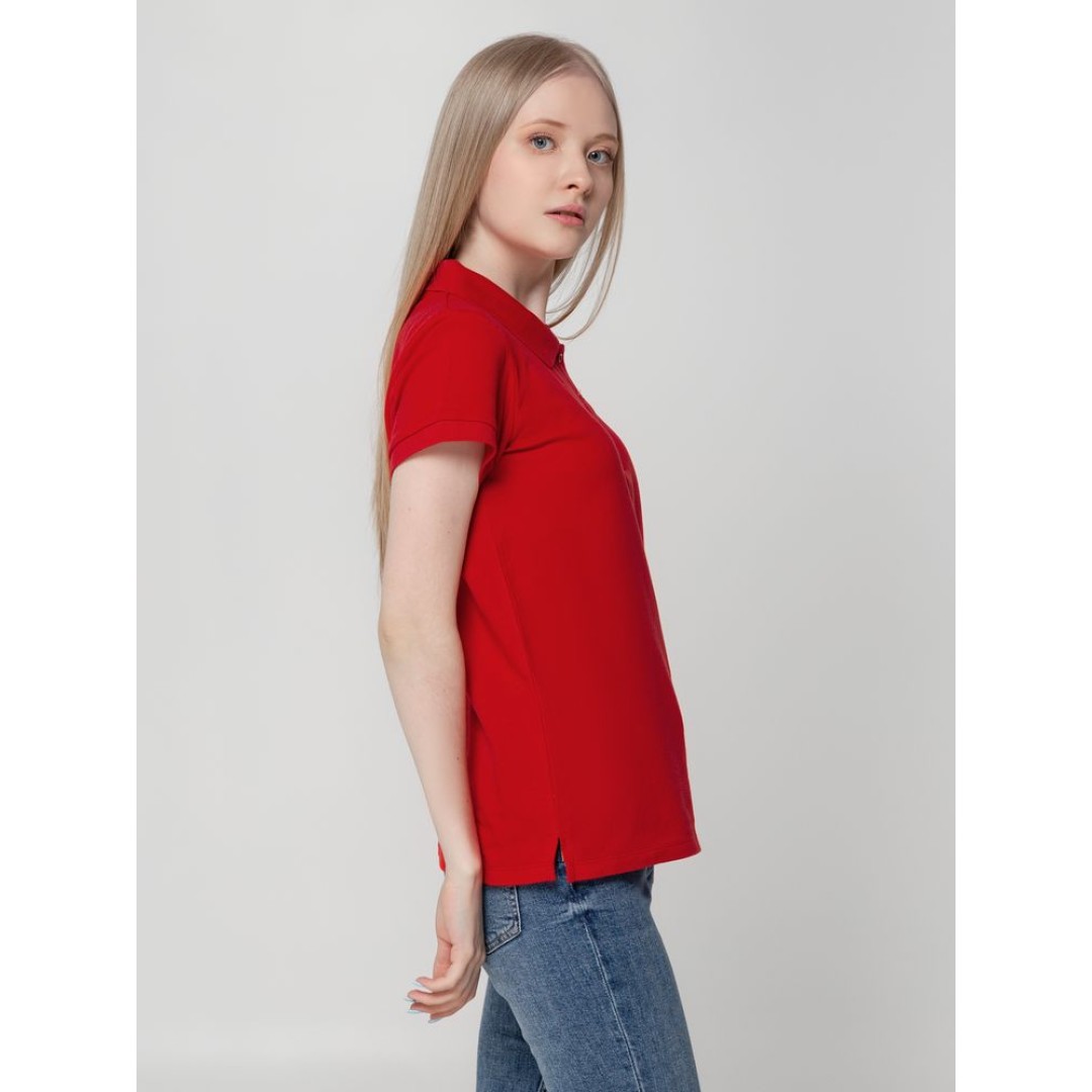 Рубашка поло женская Virma lady, красная, S
