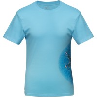 Футболка «Вместе и вовремя», голубая, S