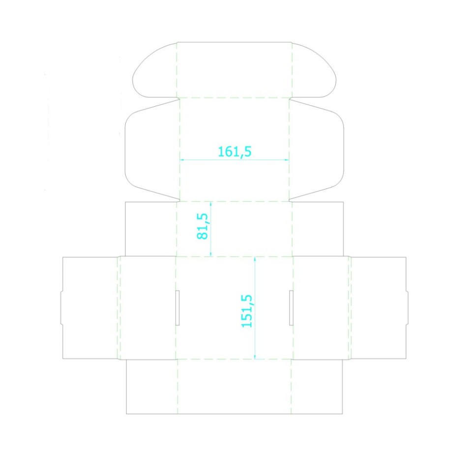 Коробка Piccolo, крафт