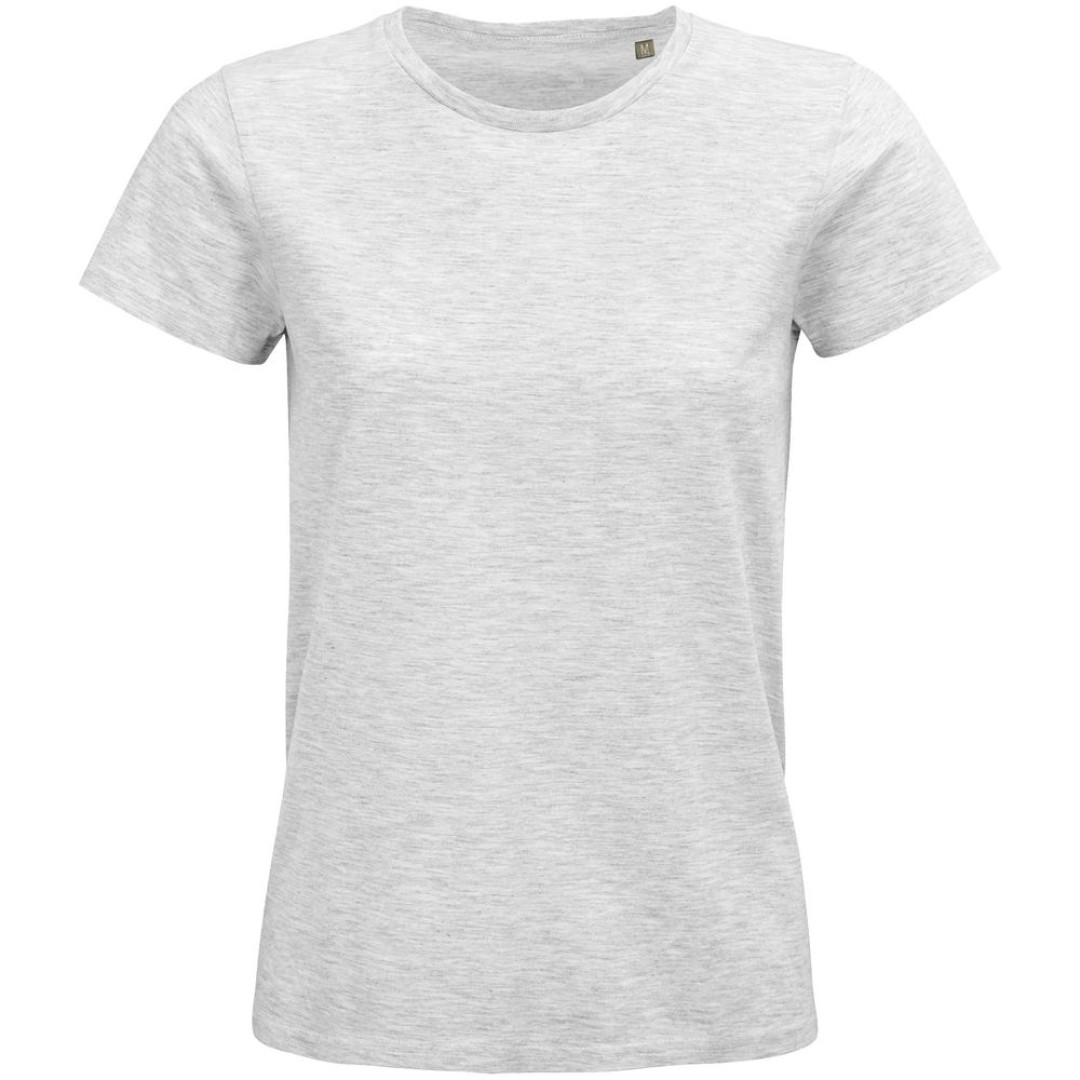 Футболка женская Pioneer Women, светло-серый меланж, XXL