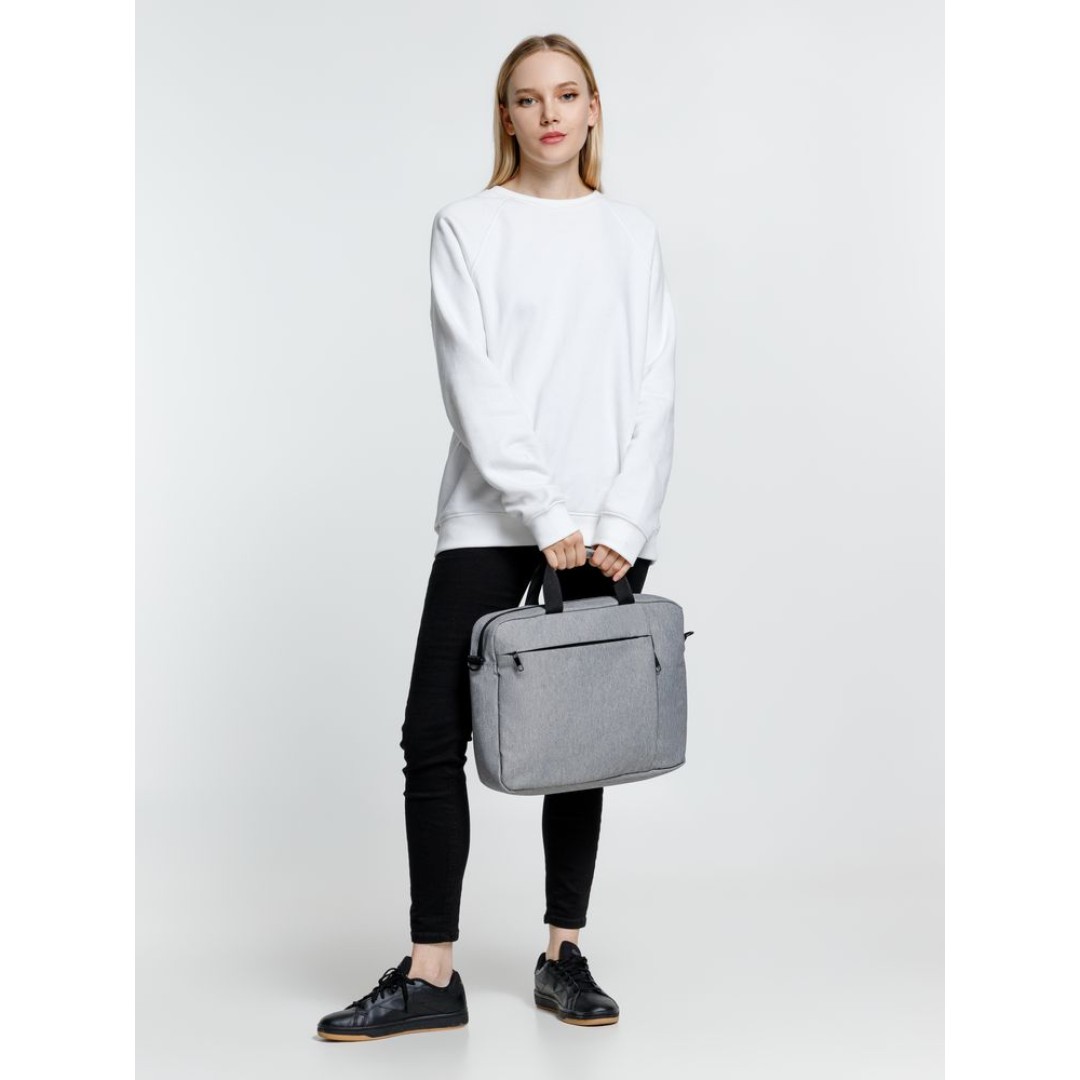 Сумка для ноутбука Oneworld, серая