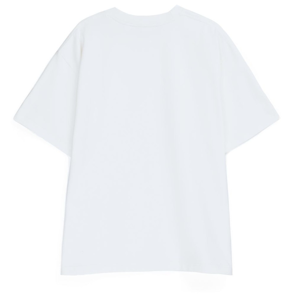 Футболка оверсайз Kangas, белая, M/L