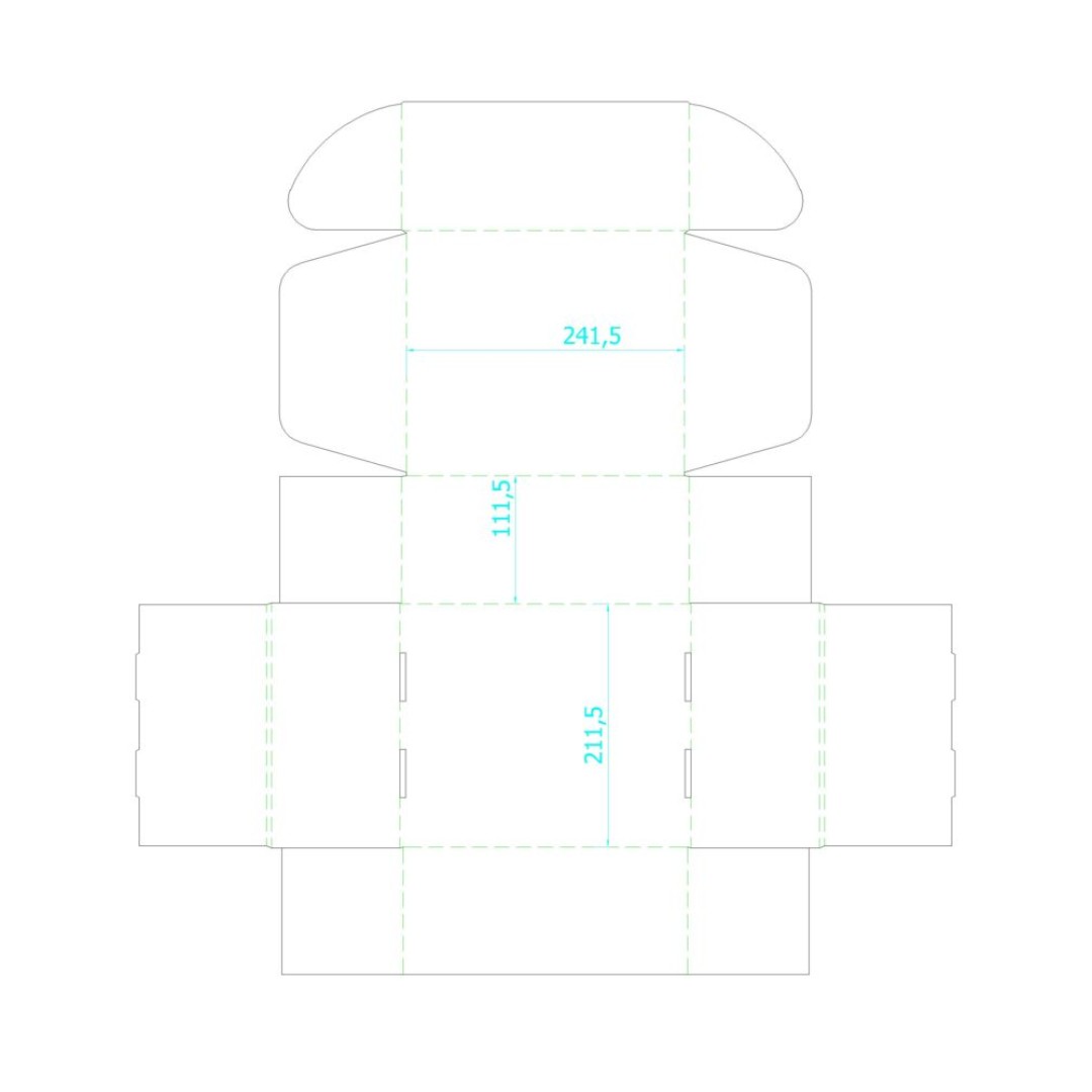 Коробка Grande, крафт