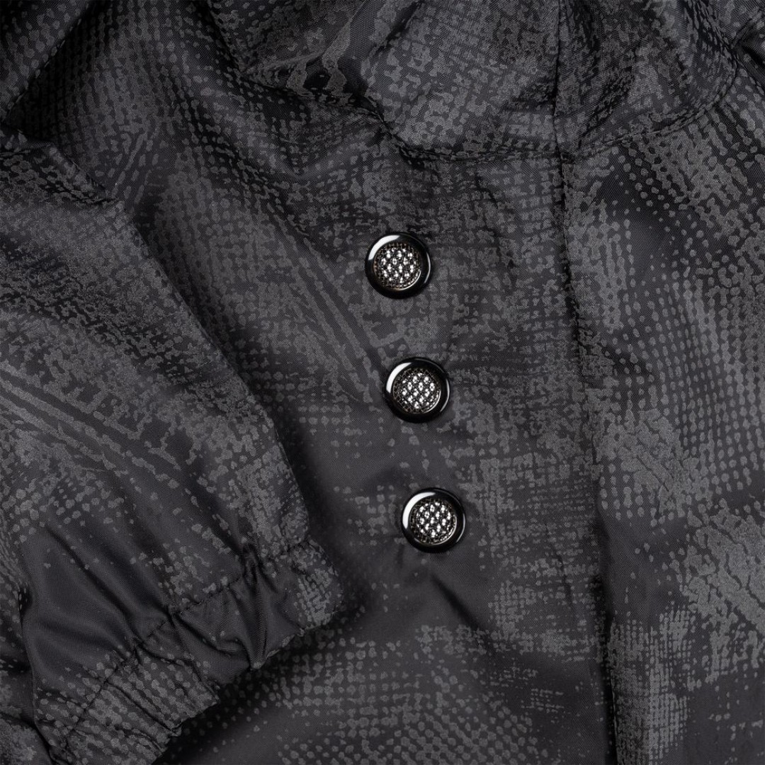 Ветровка светоотражающая Finvind темно-серая, XXS