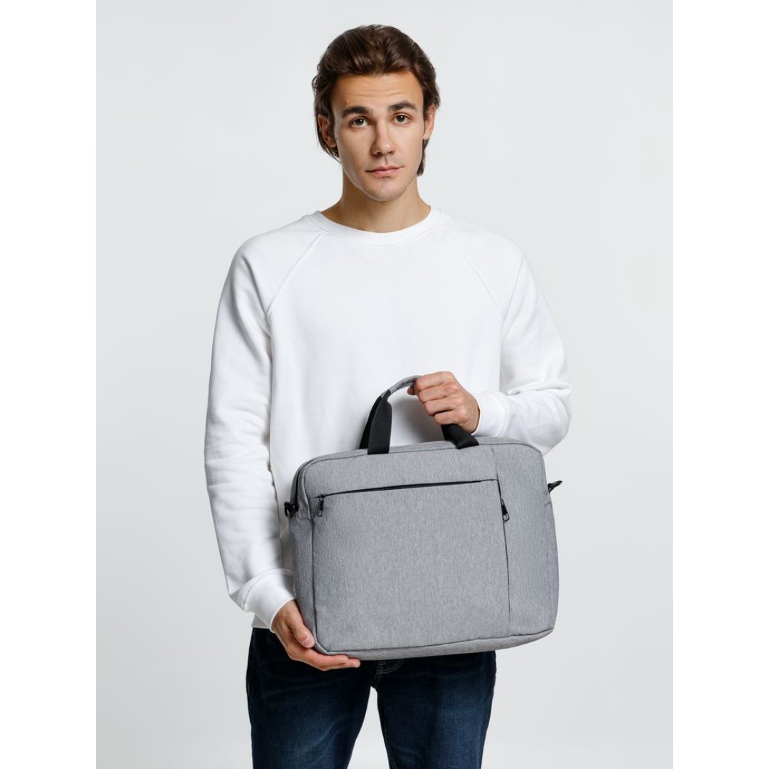 Сумка для ноутбука Oneworld, серая