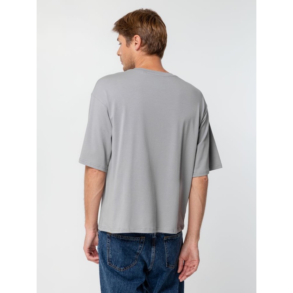 Футболка унисекс оверсайз Street Vibes, серая, размер XL/XXL