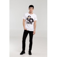 Футболка «Меламед. John Lennon, Yoko Ono», белая