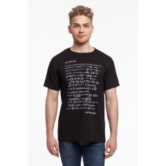 Футболка мужская «Да будет свет», со светящимся принтом, S