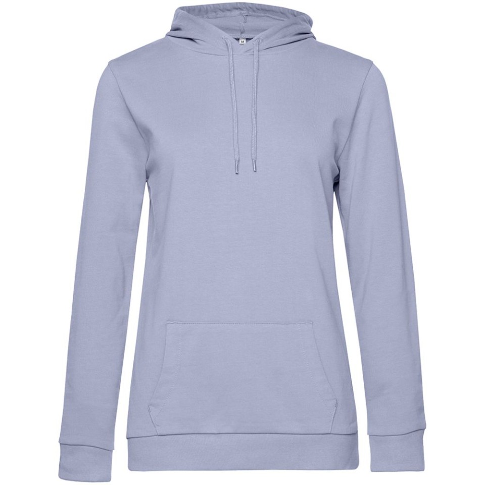 Толстовка с капюшоном женская Hoodie, лиловая, L