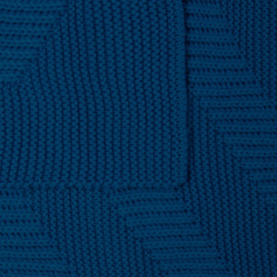 Плед Locus Solus, синий (морская волна)