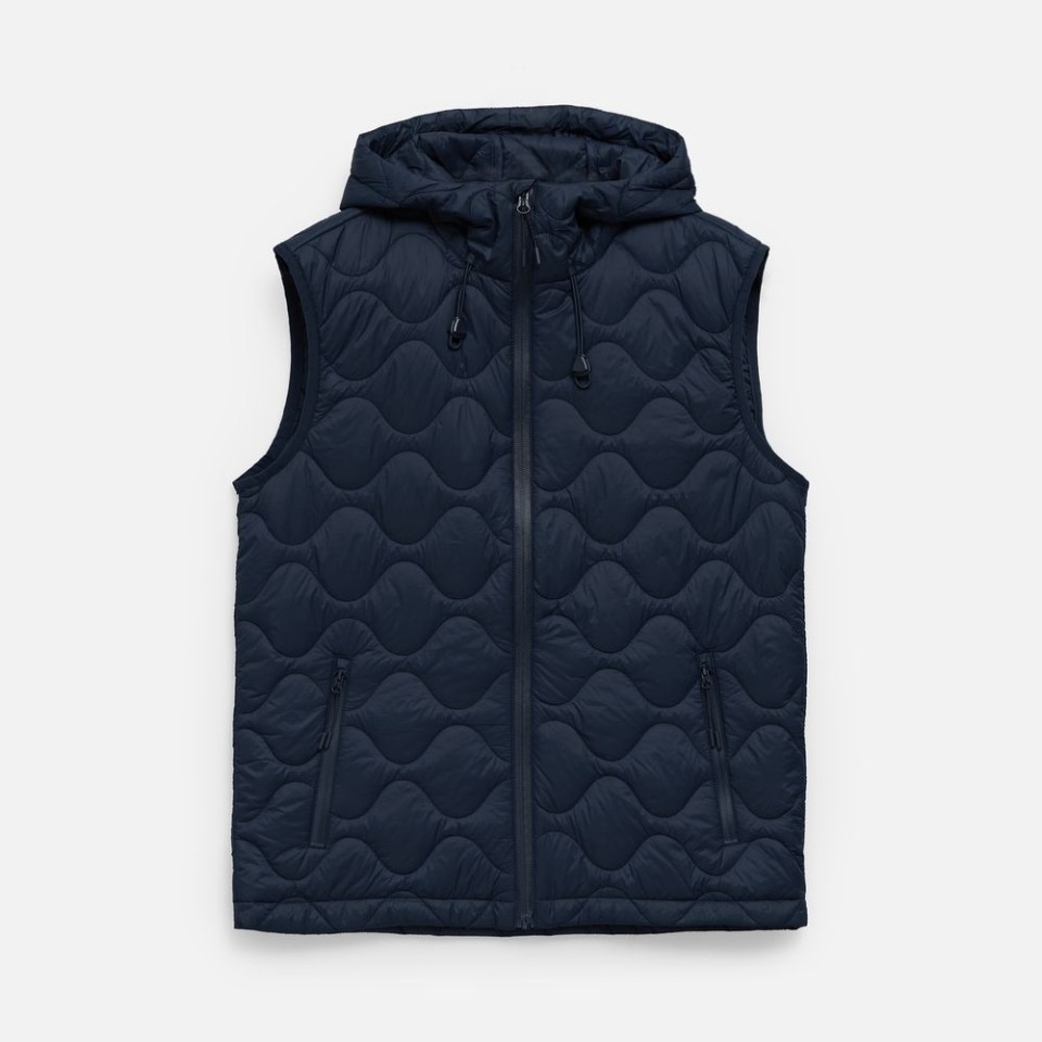 Жилет унисекс Tarnaby, темно-синий, размер S