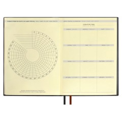 Ежедневник Avila, недатированный, черный