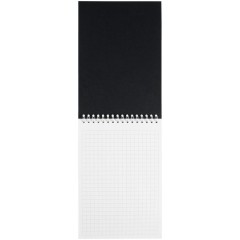 Блокнот Dali в клетку, черный