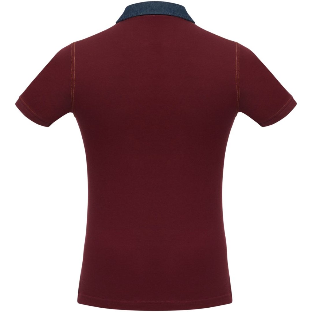 Рубашка поло мужская DNM Forward бордовая, S