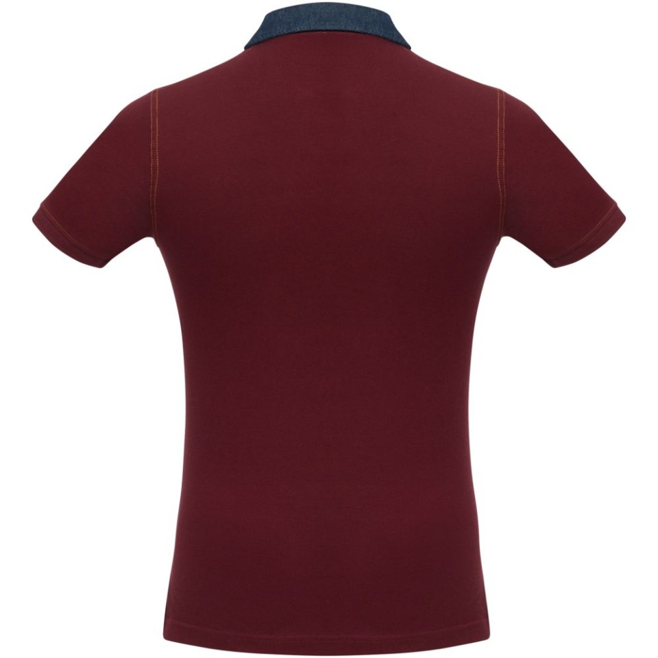 Рубашка поло мужская DNM Forward бордовая, S
