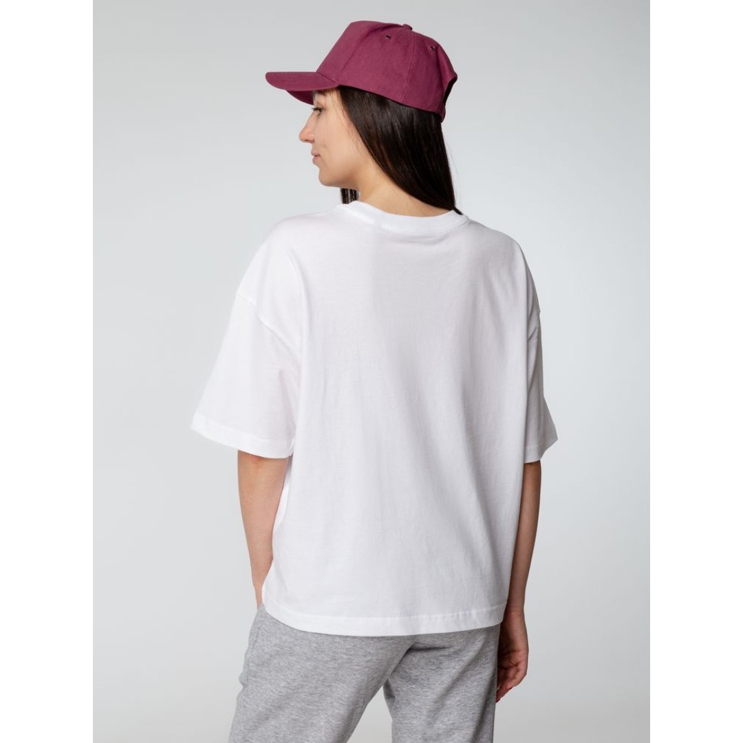 Футболка оверсайз женская Boxy Women, белая, размер S