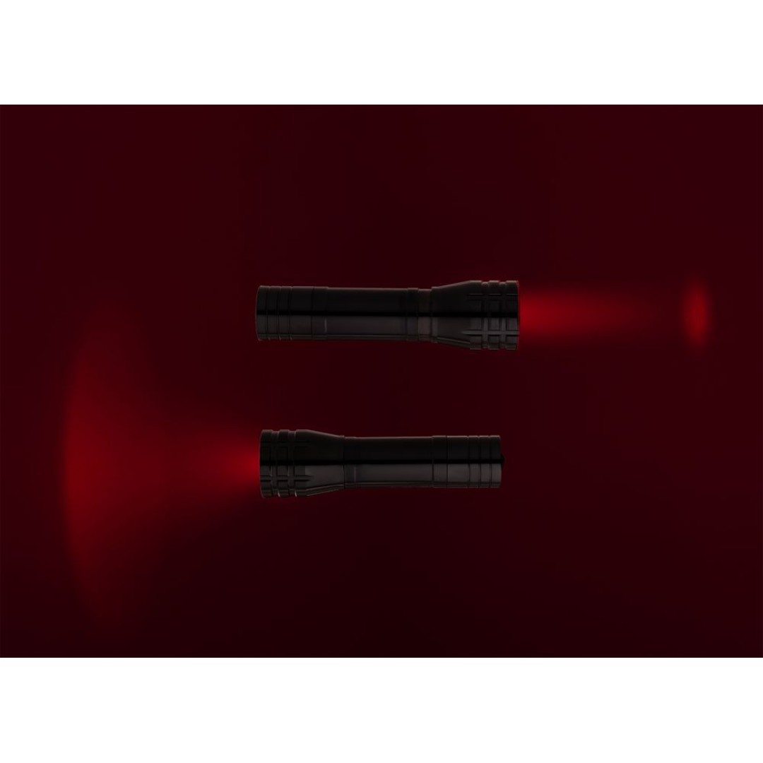 Фонарик с фокусировкой луча Beaming, черный