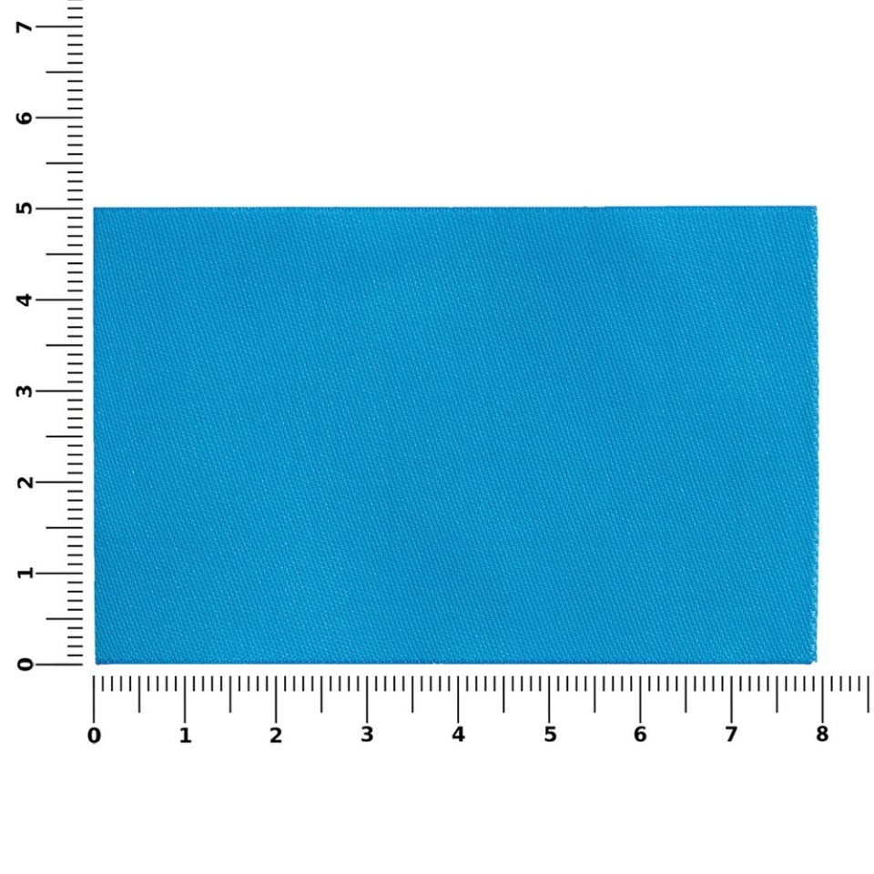 Лейбл тканевый Epsilon, XL, голубой