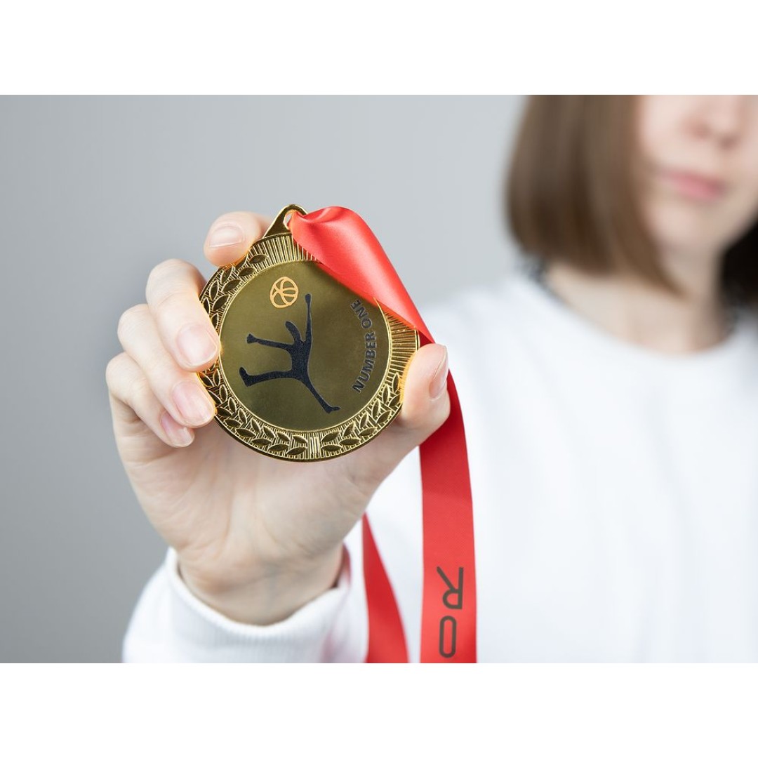 Медаль Regalia, большая, золотистая