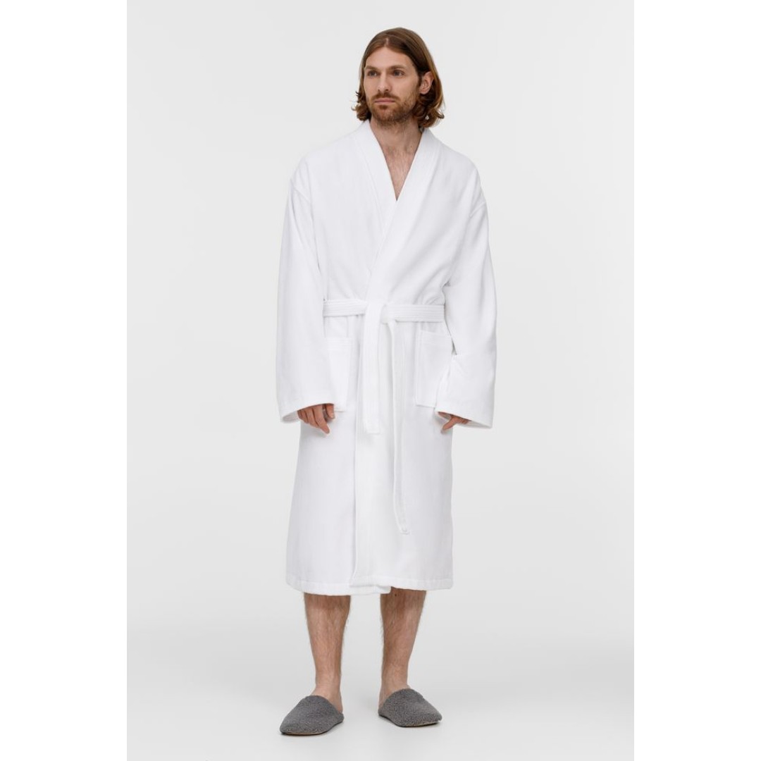 Халат махровый Aeris, белый
