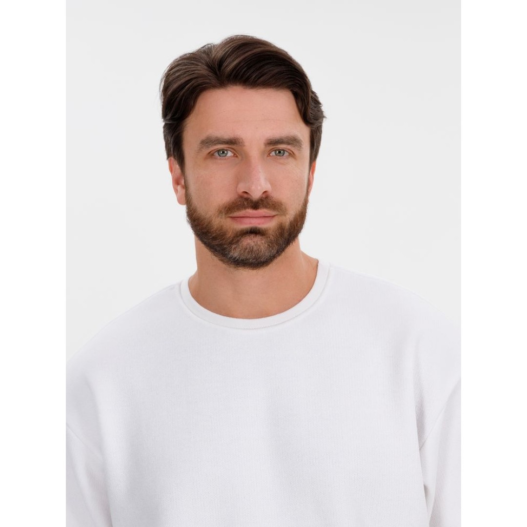 Джемпер с коротким рукавом Siluetti Volumica, молочно-белый, размер XS/S