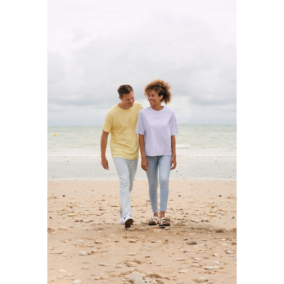 Футболка оверсайз мужская Boxy Men, сиреневая, размер XL