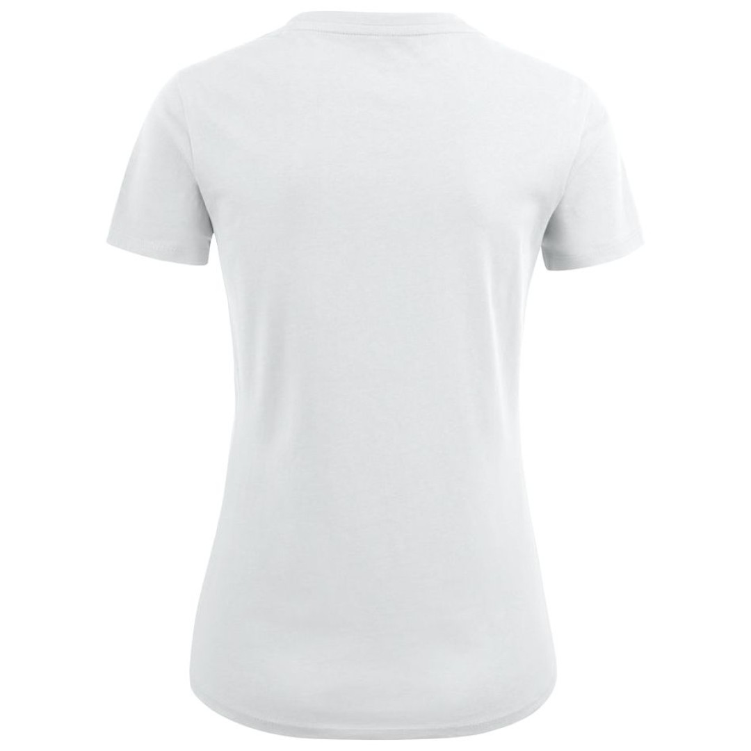 Футболка женская Ladies American U белая, XXL