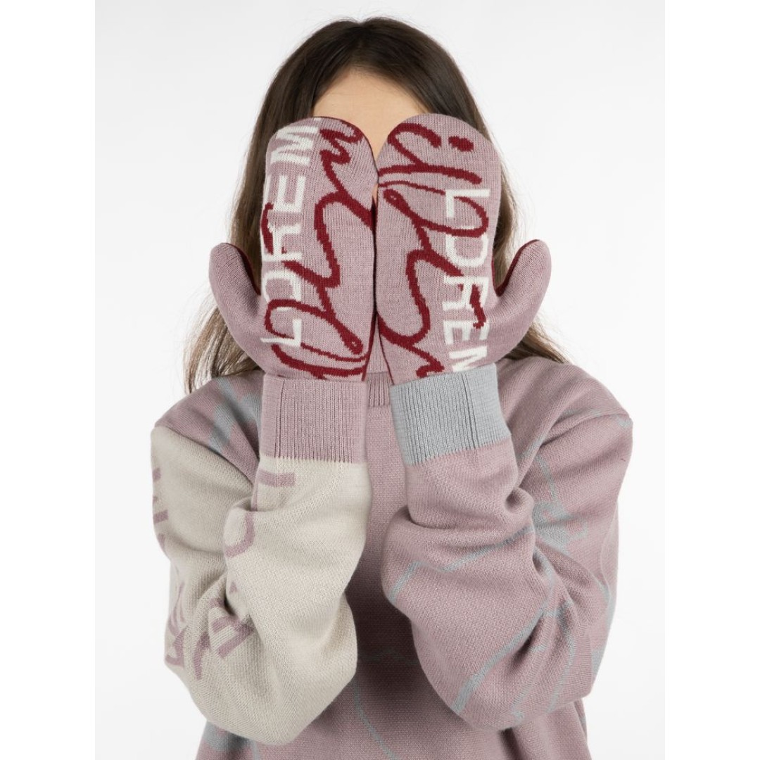 Варежки на заказ Mani, полушерсть