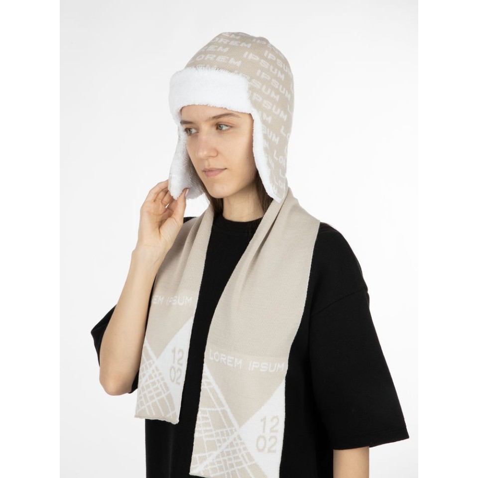 Шарф на заказ Tricksy Rand, S, полушерсть