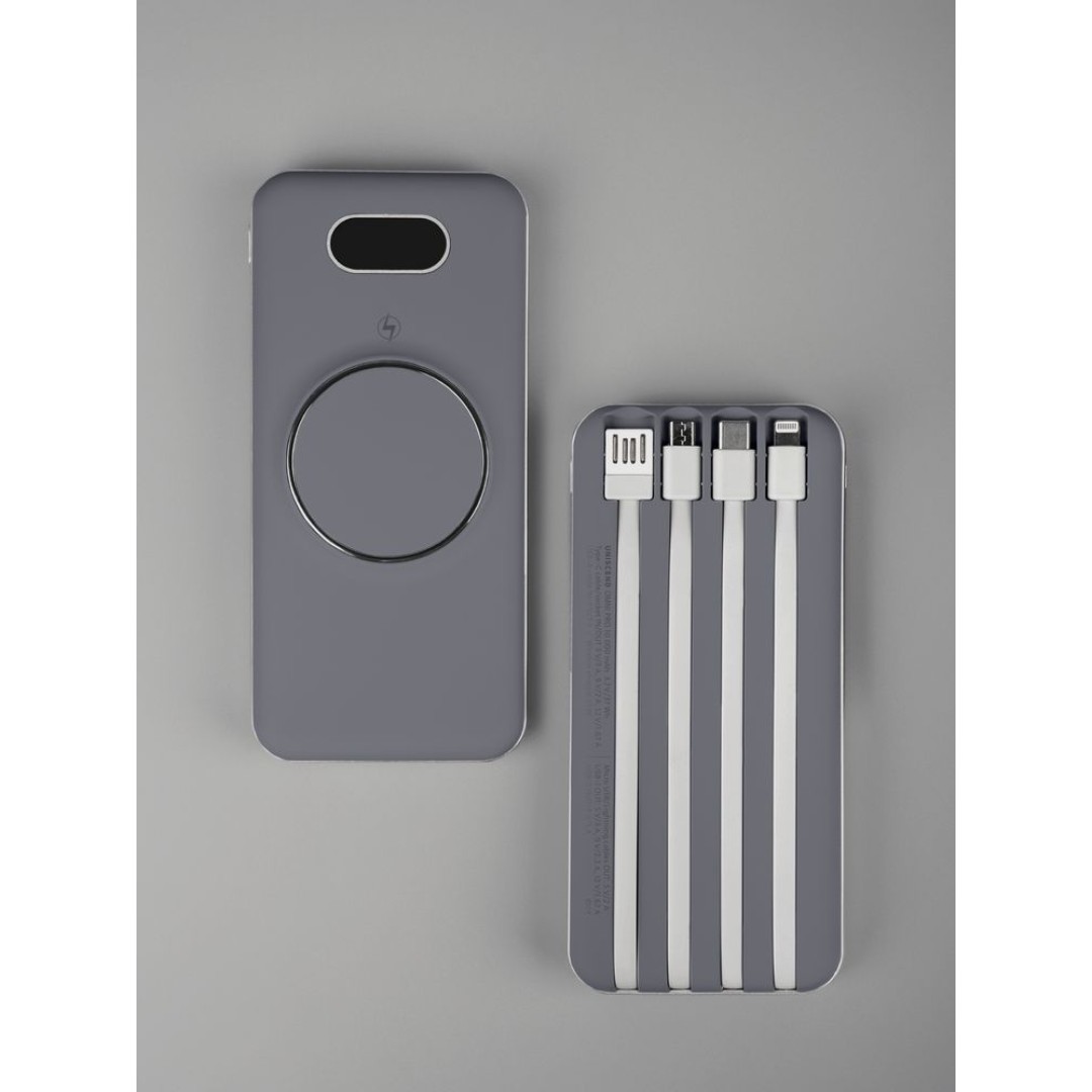 Внешний аккумулятор Omni Pro 10000 мАч, серый