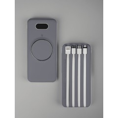 Внешний аккумулятор Omni Pro 10000 мАч, серый