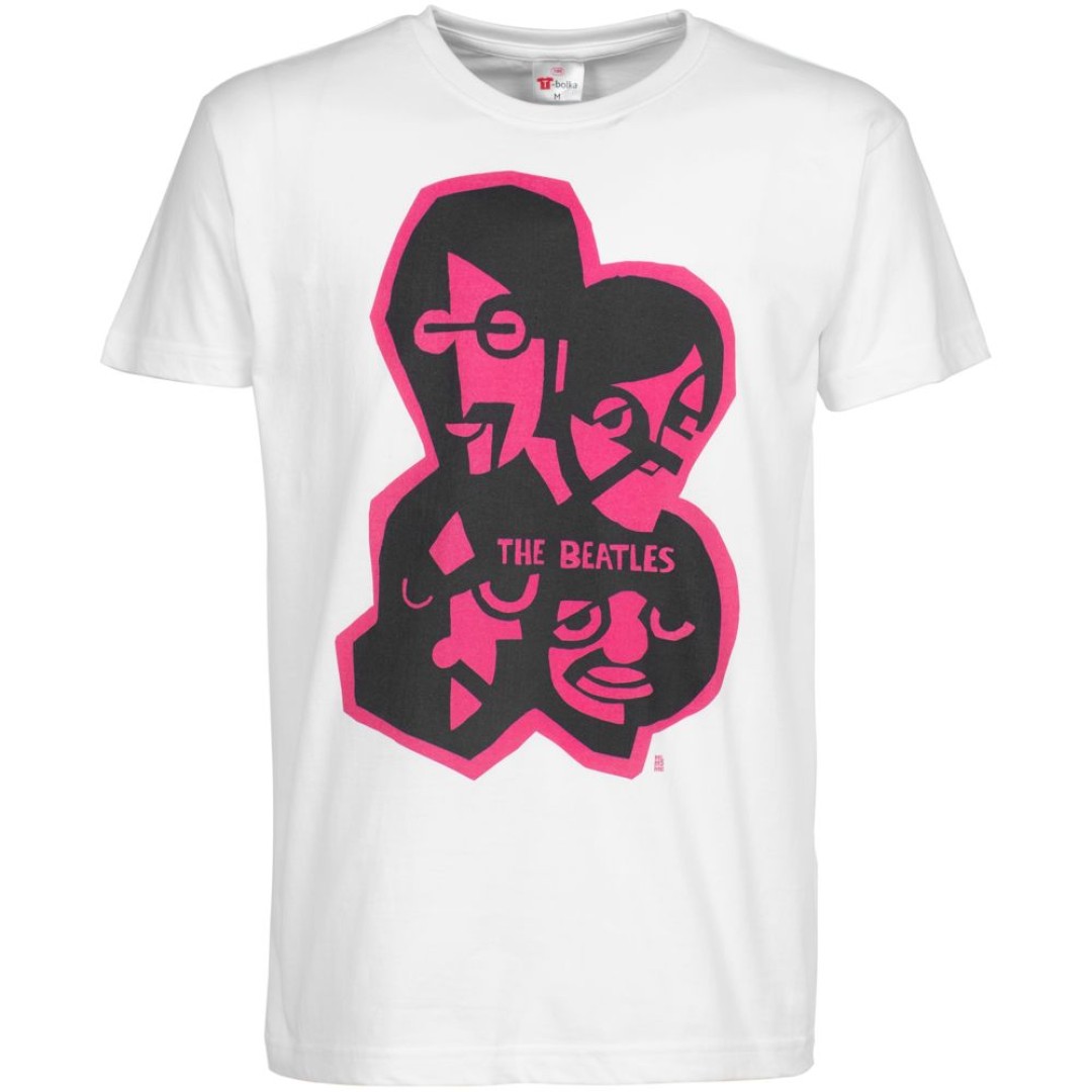 Футболка «Меламед. The Beatles», белая, S