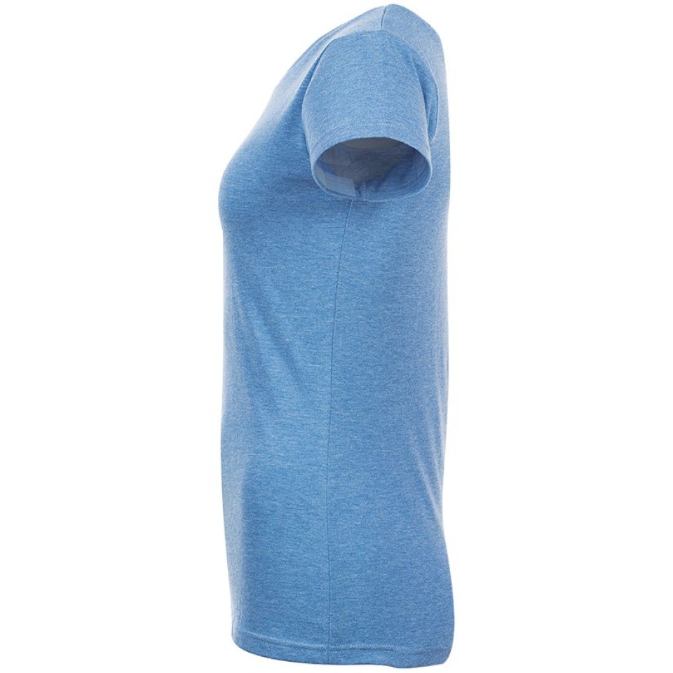 Футболка женская Mixed Women голубой меланж, XXL