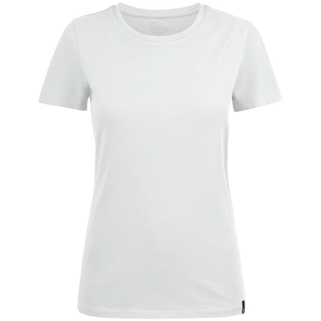 Футболка женская Ladies American U белая, XXL