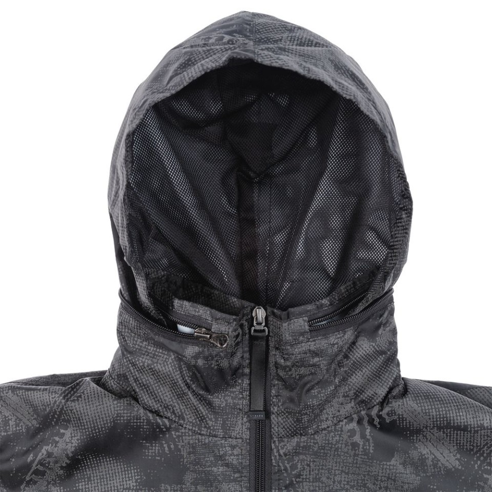 Ветровка светоотражающая Finvind темно-серая, XXS