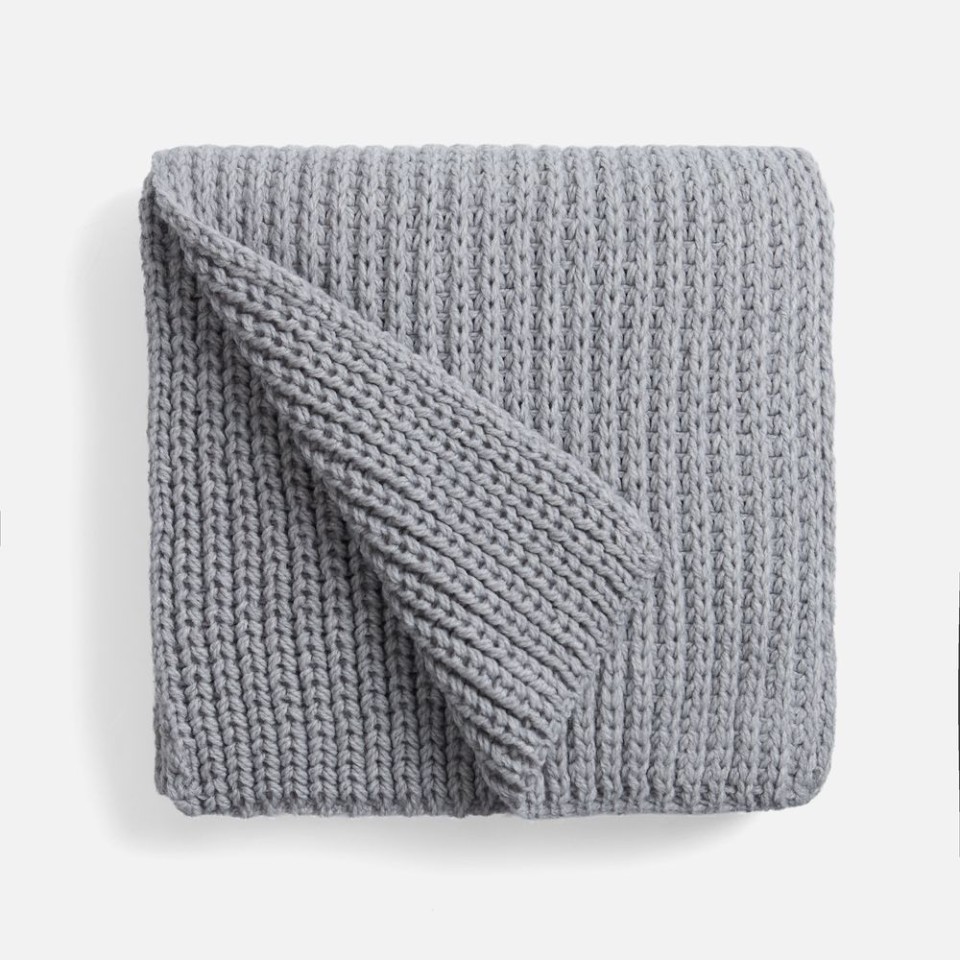 Шарф Nordkapp, светло-серый меланж