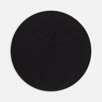 Наклейка тканевая Lunga Round, M, черная