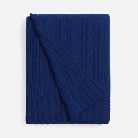 Плед Remitti, темно-синий (кобальт)