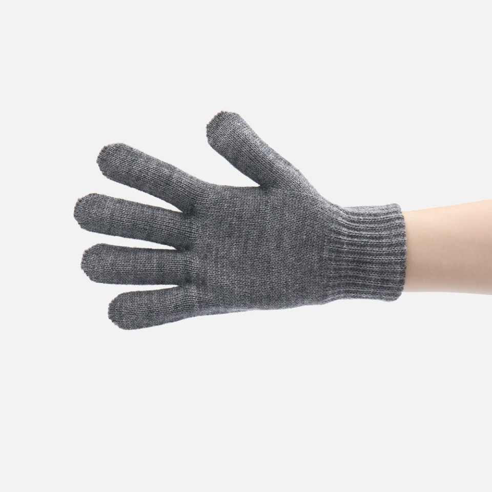 Перчатки Nobilis Mono, серый меланж, размер S/M