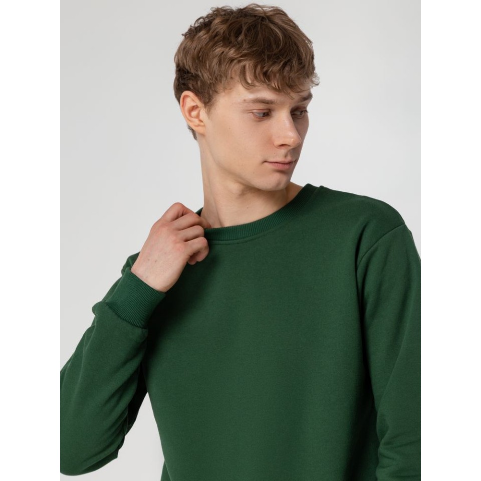 Толстовка Unit Toima Heavy, темно-зеленая