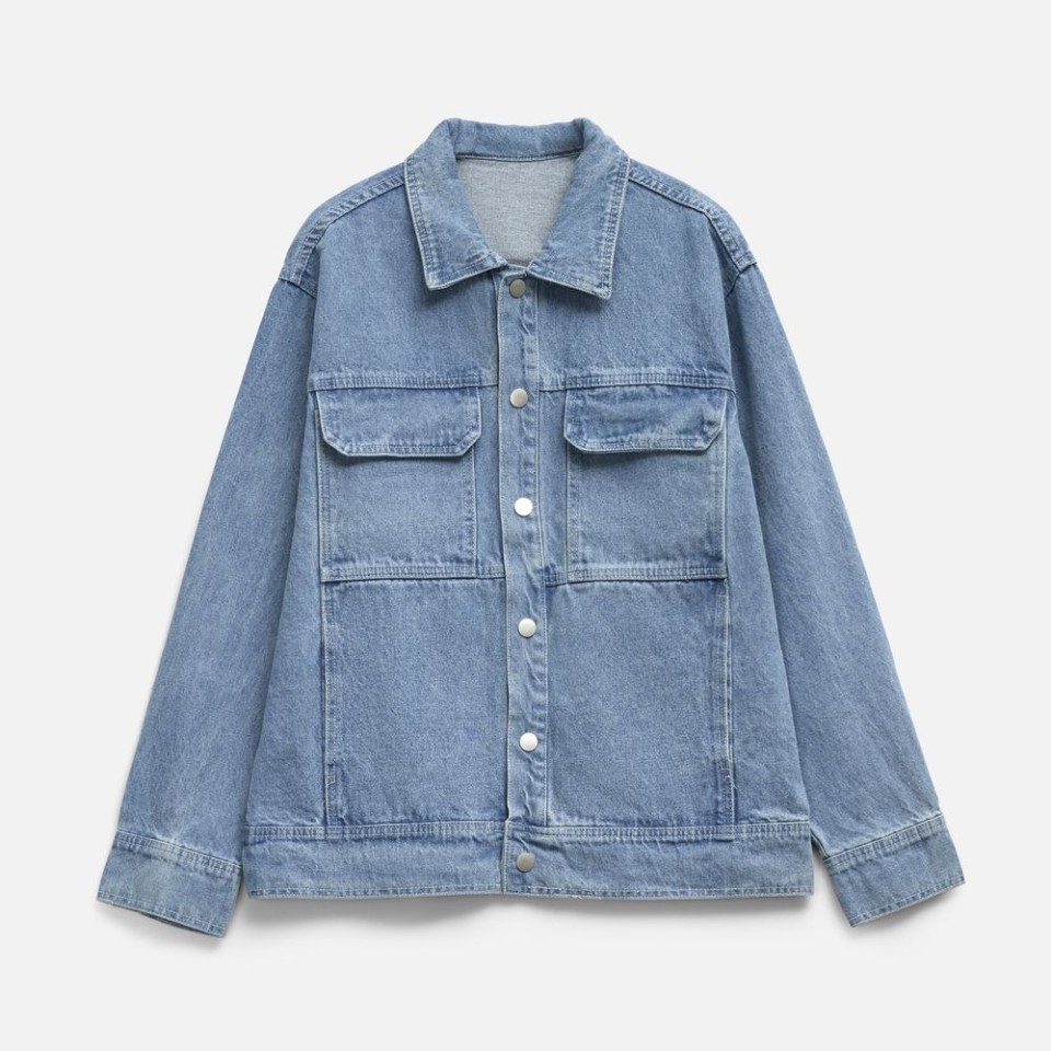 Куртка джинсовая O2, голубая, размер XS/S