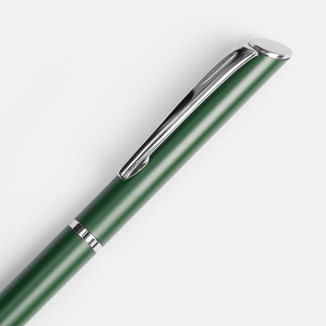 Ручка шариковая Ringa, темно-зеленая